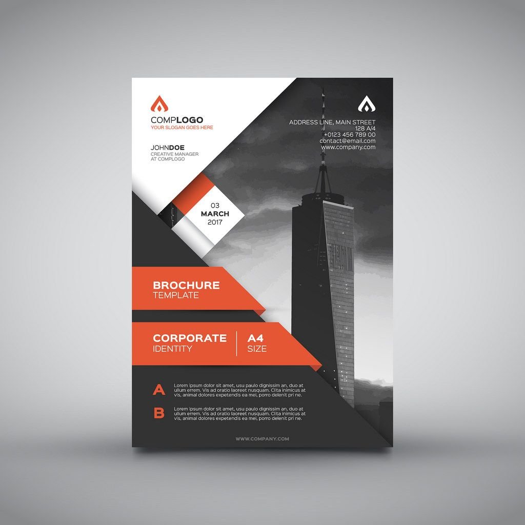 Corporate Identity A4 Size Leaflets Manufacturer