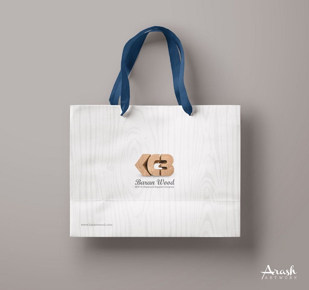 Disposable Paper Bag Printing Design
