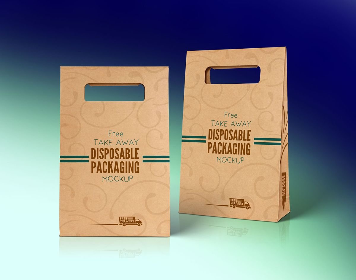 Disposable Paper Bag Printing Service