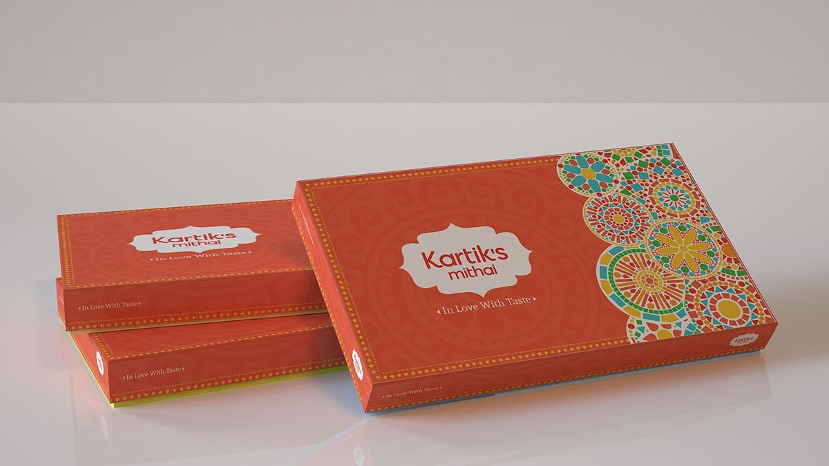 Kartik’s Mithai Sweet Box Printing Service