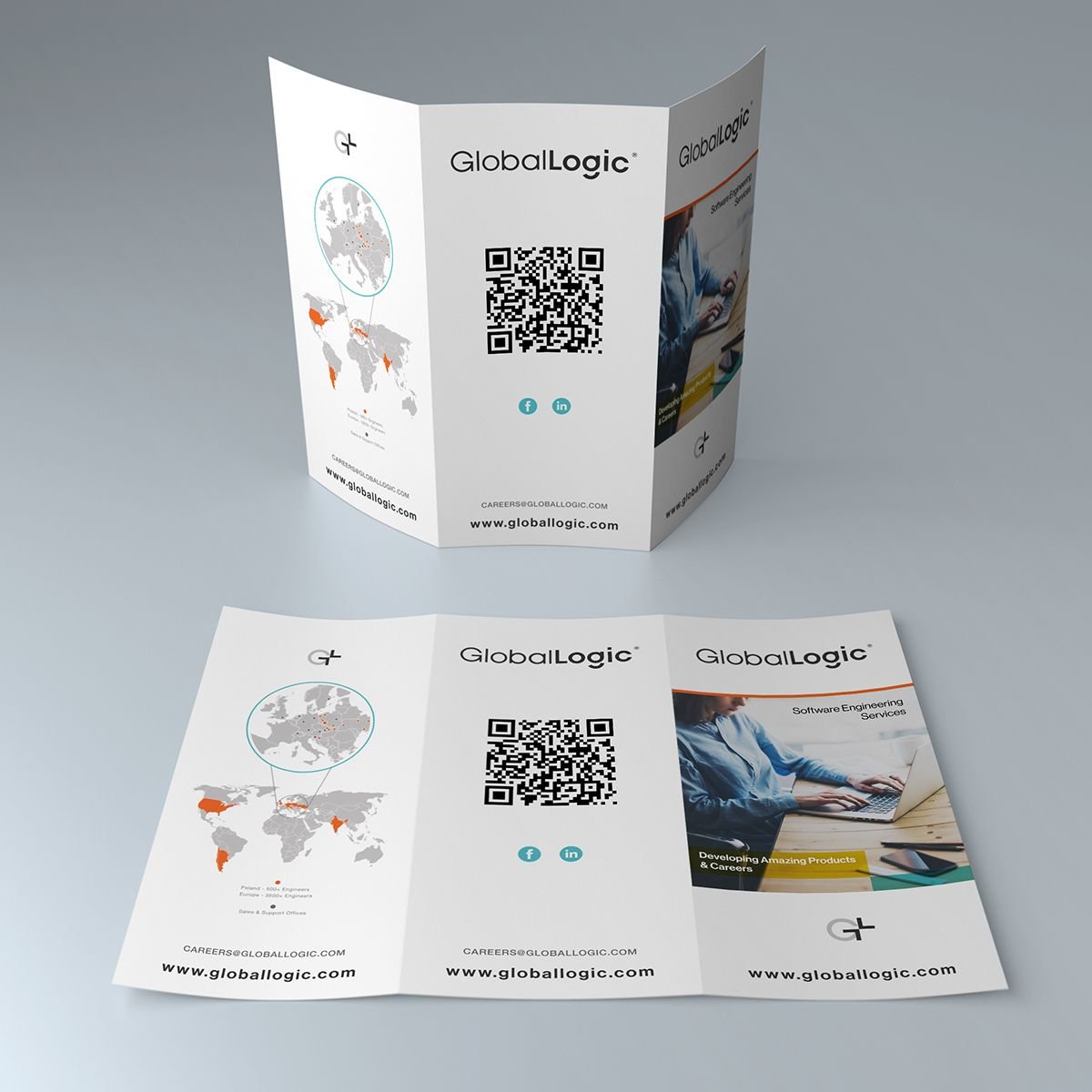 Tri-Fold Travel World Brochures Manufacturer