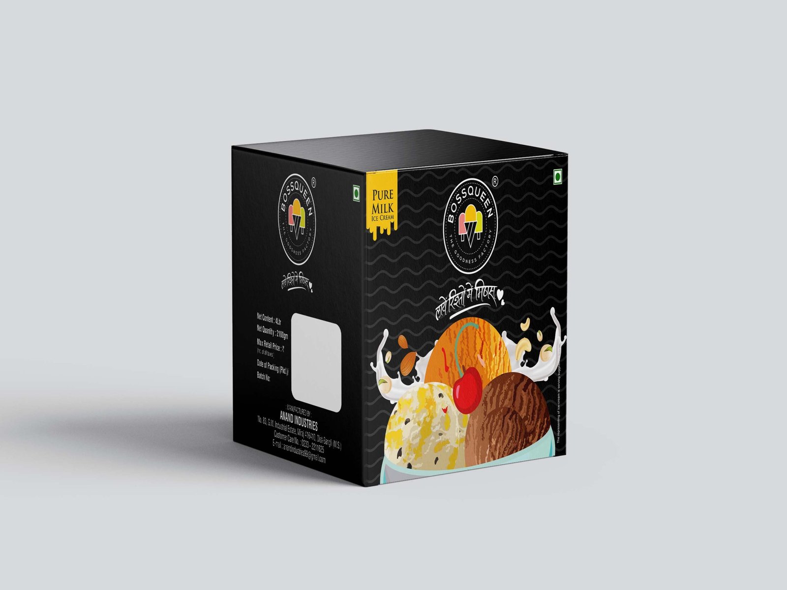 BossQueen Bulk Pack Box Manufacturer