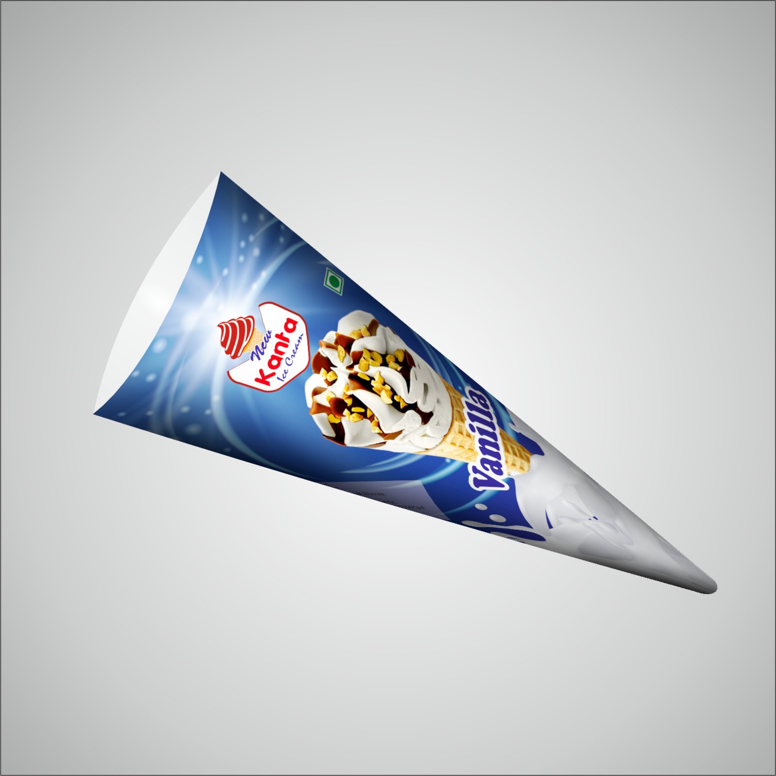 Kanta Vanilla Icecream Sleeves Printing