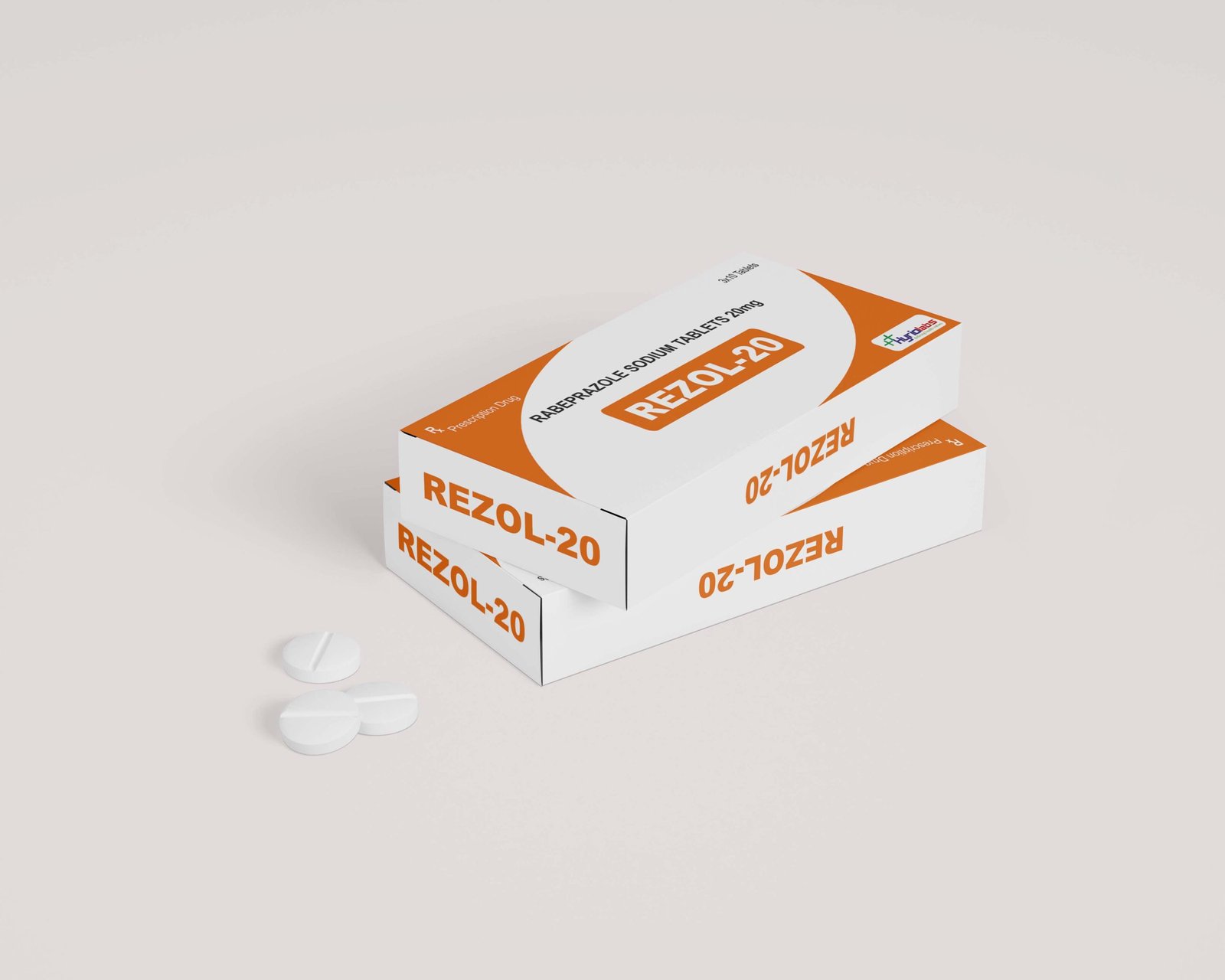 Rezol-20 Pharma Box Catch Covers Printing