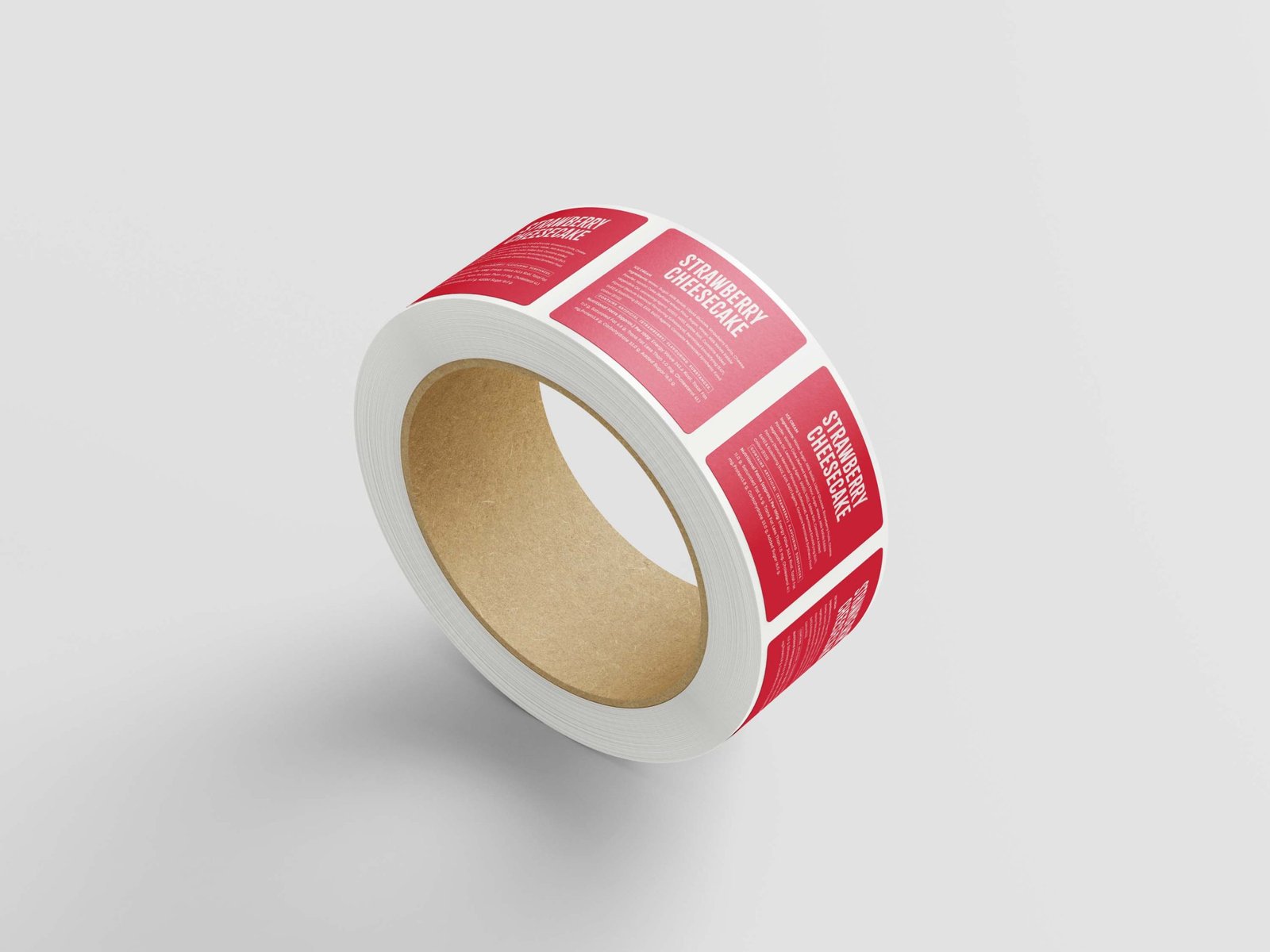Strawberry Cheesecake – Stickers & Label Manufacturer