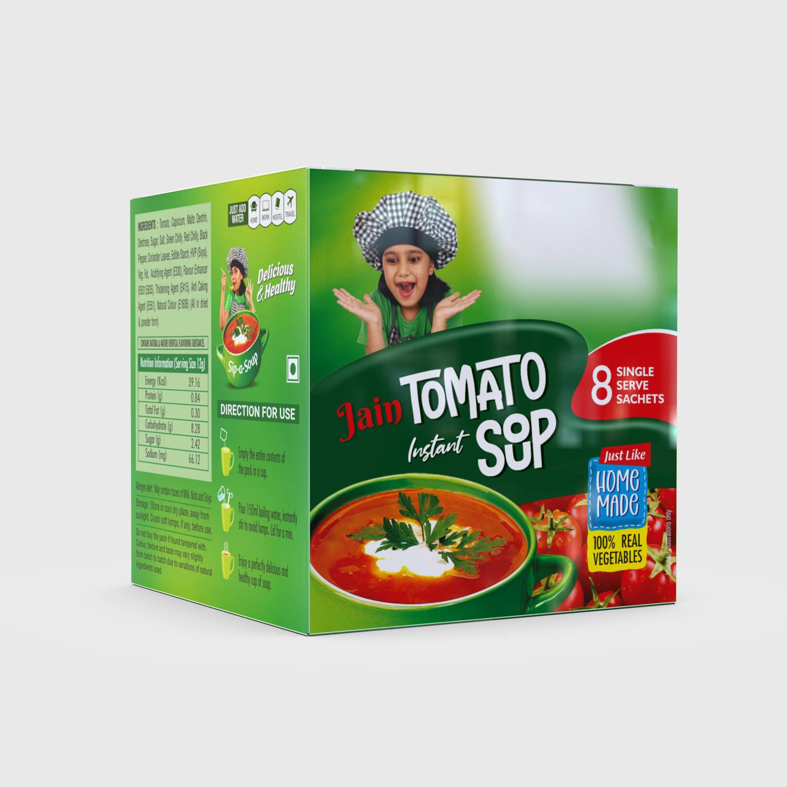 Jain Tomato Soup Box Manufacturer