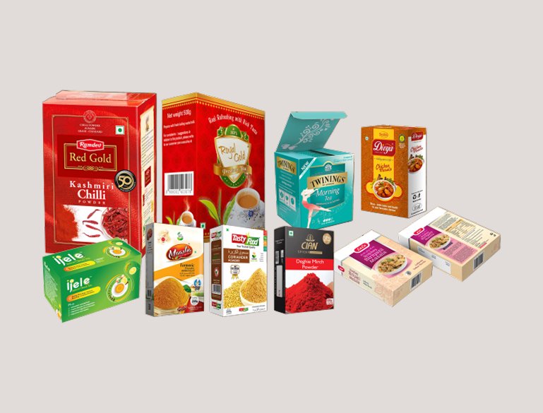 Ready-to-Eat Mono Cartons Box Printing Service