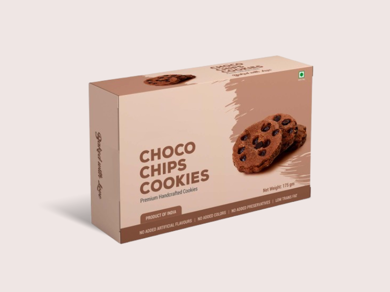Choco Chips Cookies Bakery Box Manufacturer