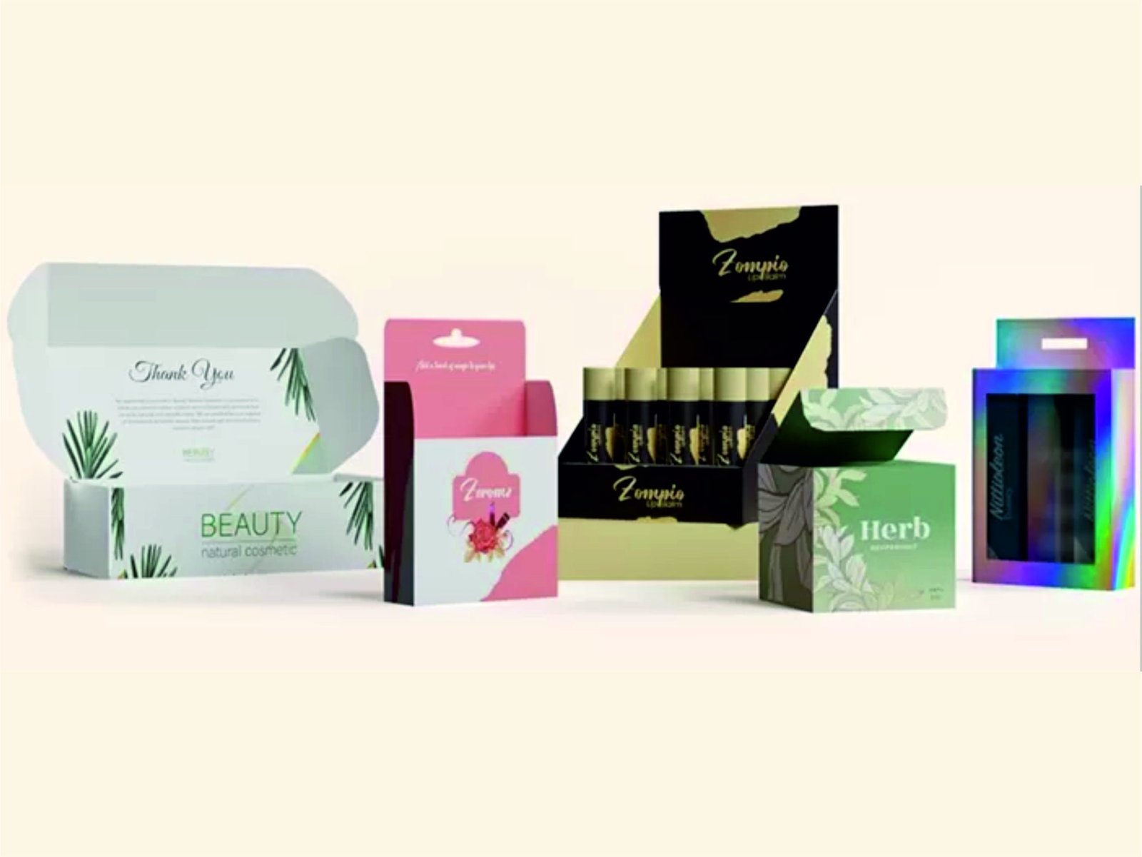 Cosmetic Items Boxes Manufacturer
