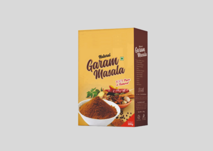 Garam Masala Mono Carton Printing Box
