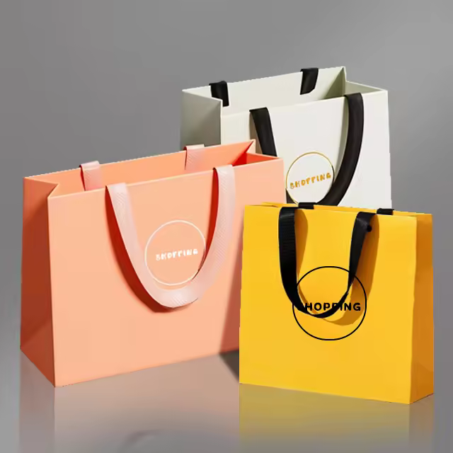 Multi-Color Jewelry Paper Bag Manufacturer Company