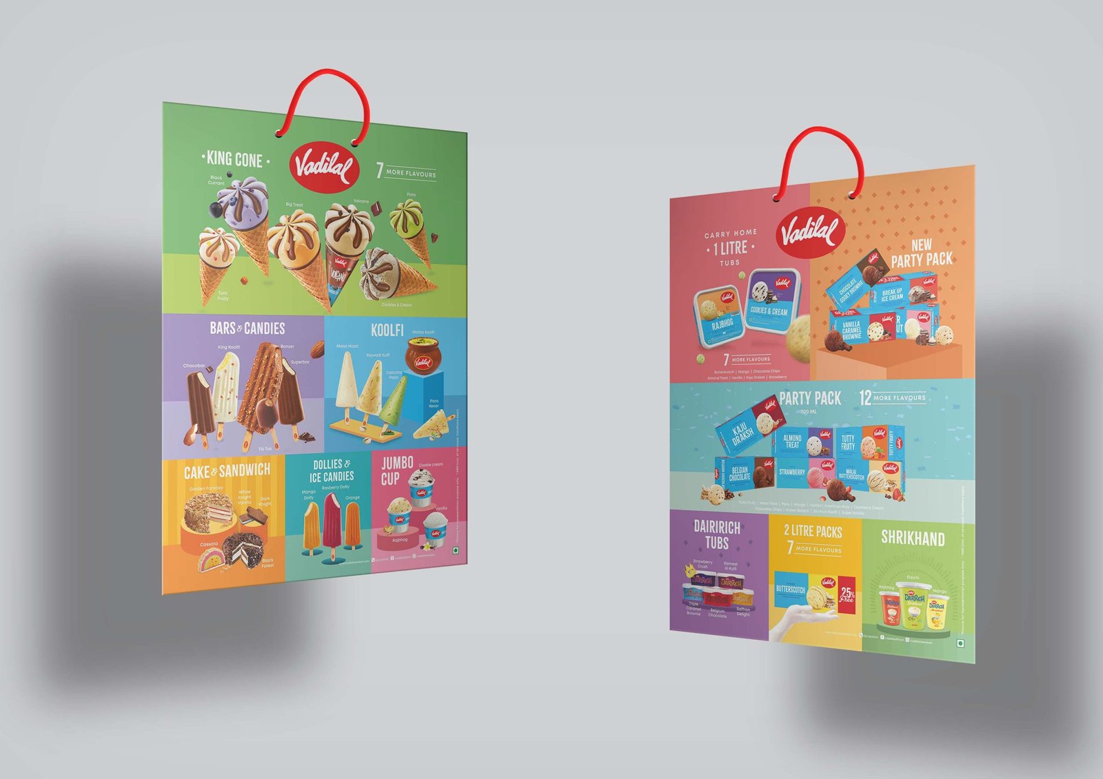 Vadilal Variety Charts Printing Design